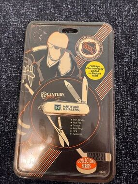 Century NHL Collectors  Series Hartford Whalers Multitool Pocket Knife
